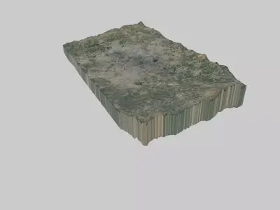 TASHKENT City Low-poly 3D model