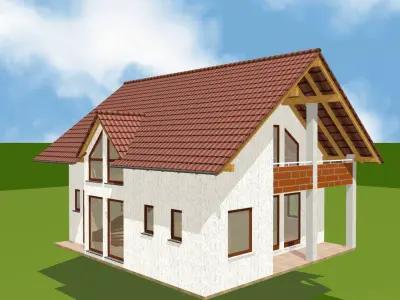 House 17 3D print model