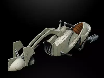 Flare-S Swoop Bike One12 Scale STL Files 3D print model