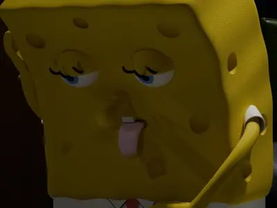 SpongeBob 3D model