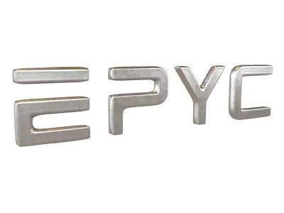 EPYC Logo V2 002 Free low-poly 3D model