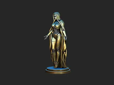 Android statue model MARAI 3D print model