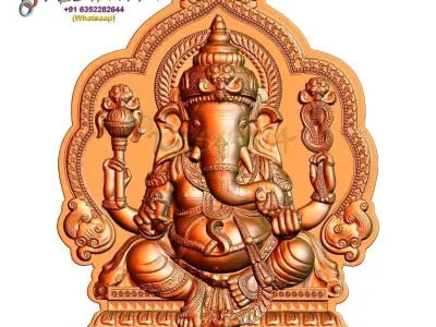 GANESHA 3D PRINTING MODEL  3D print model