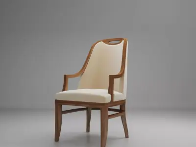 Novella Host Chair 3D print model