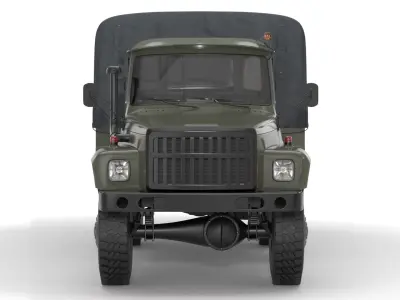 Generic Military Truck 01 3D model