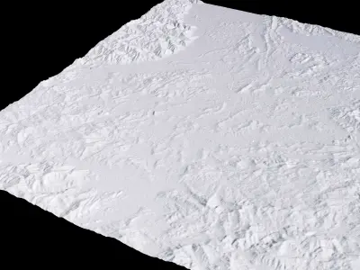 Shaoguan China City Landscape 3D Model 3D model