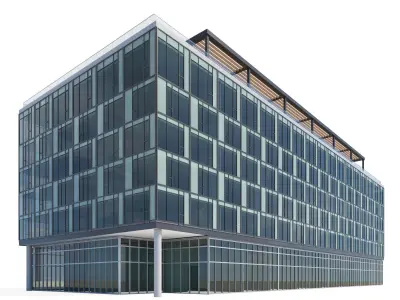 Office Building 3D model 444