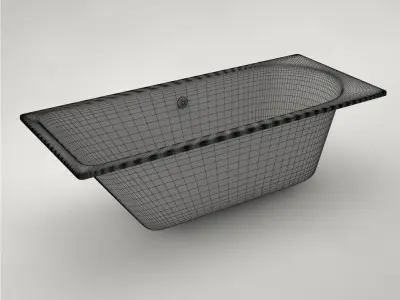 Bathtube-Duravit-Darling New-700243 Free 3D model