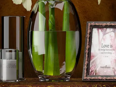  FLOWERS AMARYLLIS 3D model