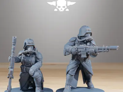 GrimGuard Sisters of War 3D print model