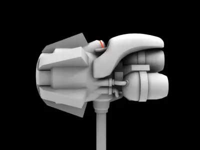 ROCKET HAMMER 3D model