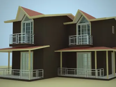 HOME MINIMALIST 3D model