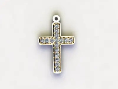Jesus Christ Pendant light gold cad design 3D model