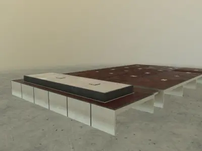 EDDB Hangar 10 Low-poly 3D model