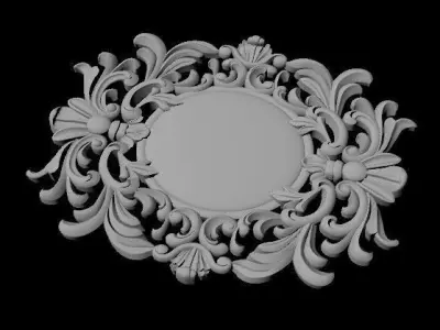 dekor ornament 3D model 137