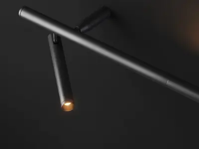 Backlight K wall mounted lamp 3D model