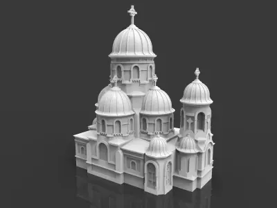Capriana church Free 3D print model