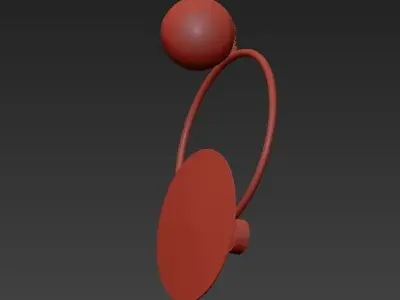 HEX bra 3D model