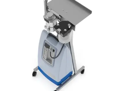 Medical Oxygen Tank 3D model