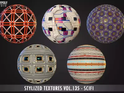 Scifi Vol 135 - Stylized Textures Texture