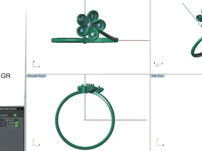 Ring - 87 3D print model