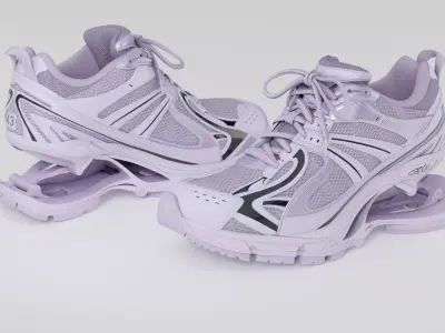 Balenciaga Xpander sneaker Low-poly 3D model