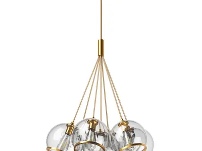 729071 Sferico Lightstar ceiling chandelier 3D model