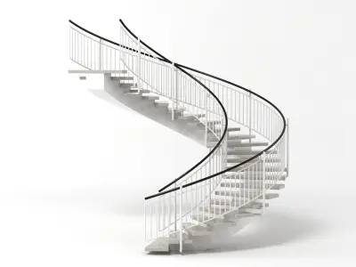 Spiral Staircase 3D model