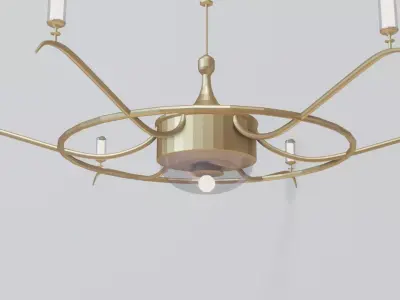 Bespoke Chandelier Free 3D model