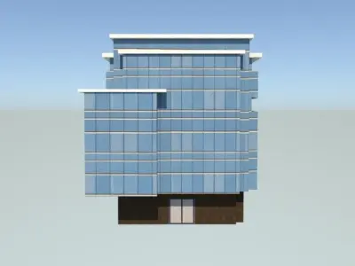 Office Building 3D model 532