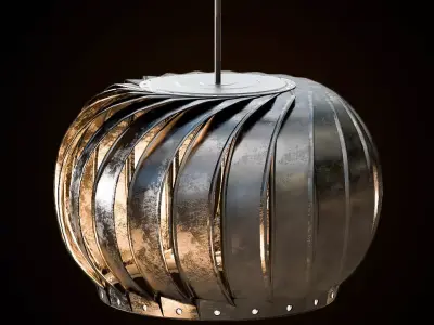 WIND TURBINE LIGHT 3D model