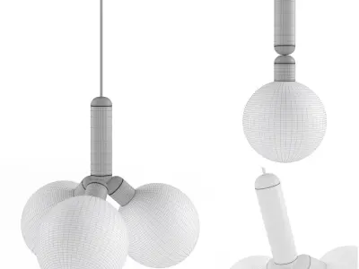 Chandelier Orb lamp BoConcept 3D model