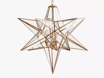 CEILING LIGHT STAR 3D model