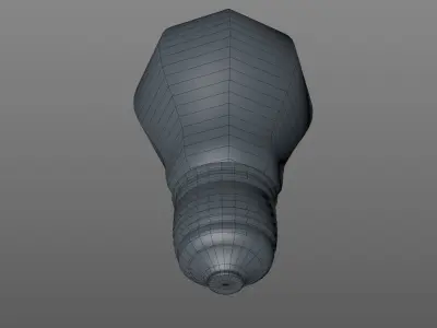 Light bulb 3D model 17