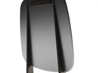 Porada Gong Mirror 3D model