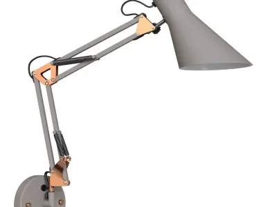 Norden 01032-1 gray office table lamp 3D model