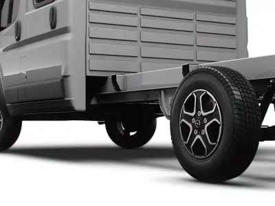 Opel Movano Chassis DoubleCab L4 2026 3D model