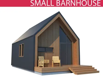 Small Barnhouse 3D model
