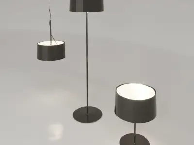 Lamp PACK - Metalarte EDA M P T  3D model
