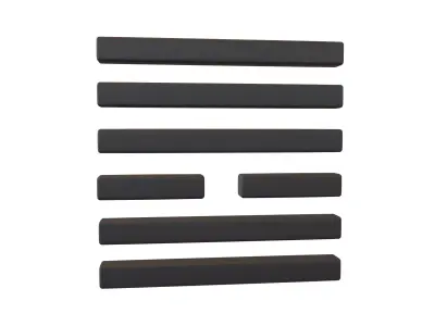 I Ching Hexagrams 10 lu v1 001 Low-poly 3D model