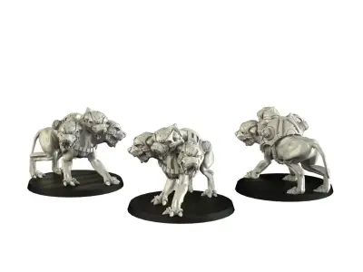 Scifi greek creatures 3D print model