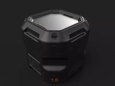 Sci-Fi Box-02 3D model