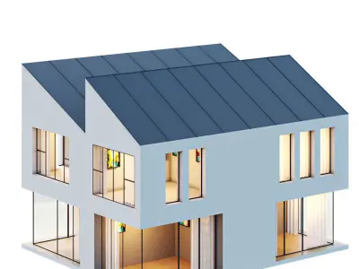 kolleksiya modren house N2 3D model
