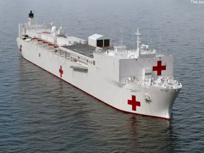  Hospital Ship USNS Mercy T-AH 19 