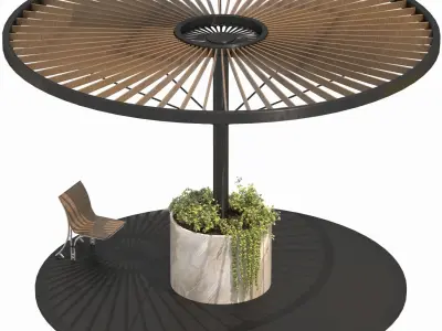 Urban Furniture 05 3D model