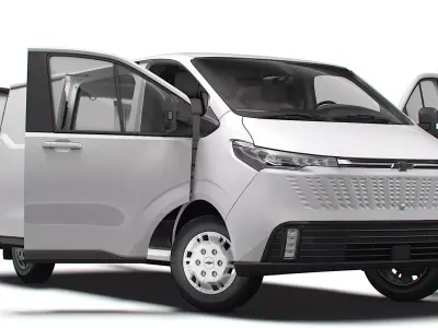Chevrolet Express Max L2H1 HQ Interior 2026 3D model