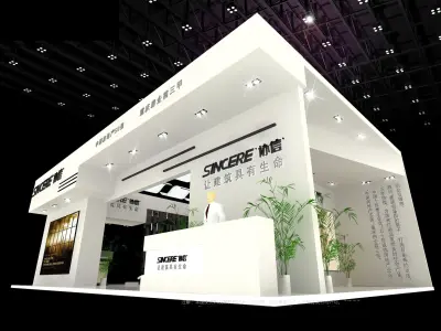 Exhibition - Area - 14X9-3DMAX200-011 3D model