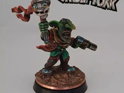 Rebel Goblin Hero 3D print model