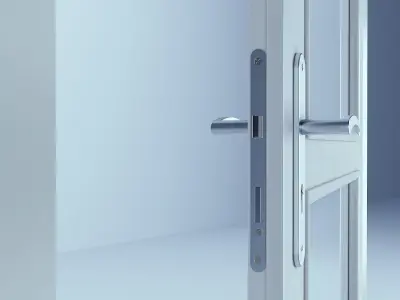 White Door 12 3D model