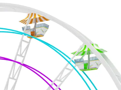 Ferris Wheel 3D model